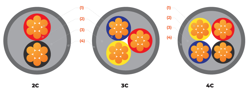 cấu tạo CVV 300/500V TTT Cable