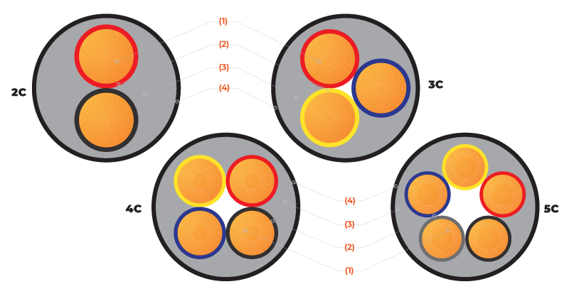 cáp VVCm 0.6/1kV TTT Cable