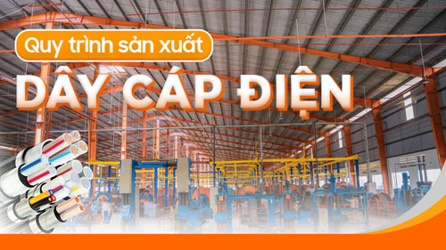 Quy trình sản xuất dây cáp điện Tài Trường Thành