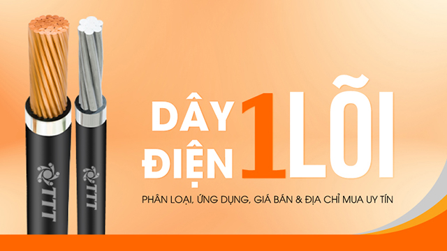 giá dây điện 1 lõi đồng
