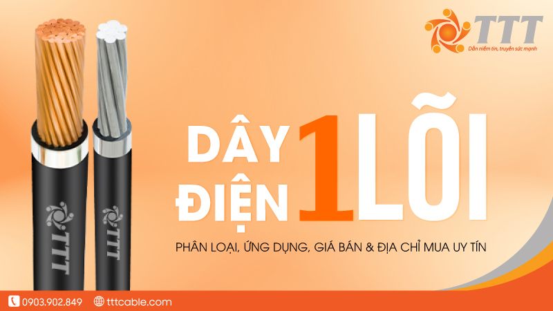 Dây điện 1 lõi