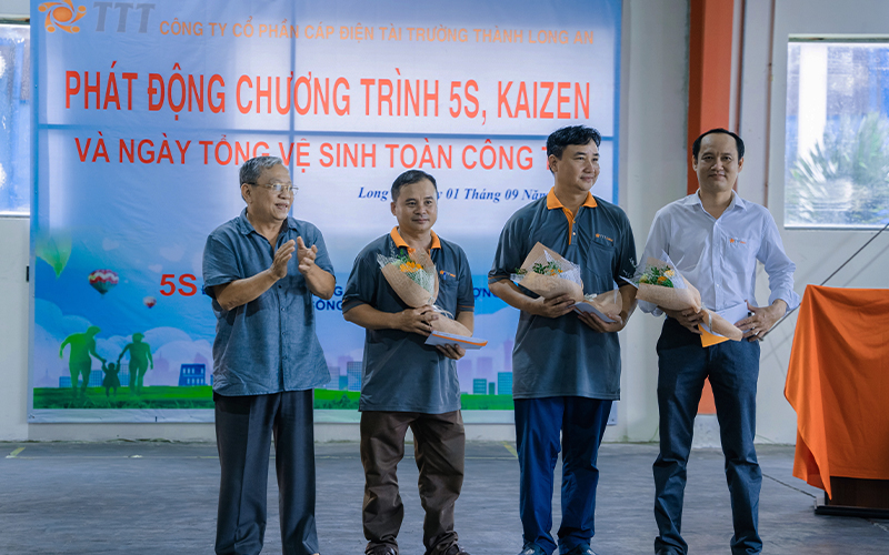 Trao giải thưởng cuộc thi 5S, Kaizen