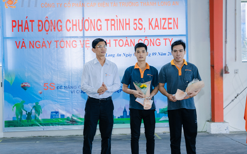 Trao giải thưởng cuộc thi 5S, Kaizen