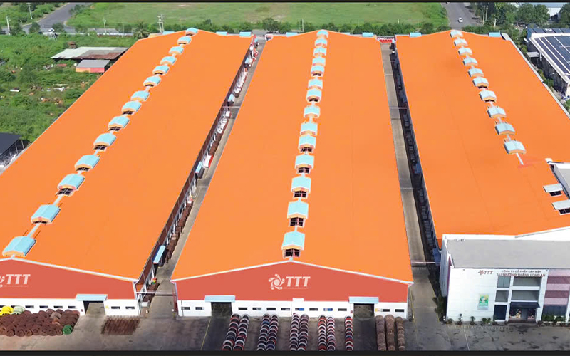 nhà máy sản xuất tại Long An