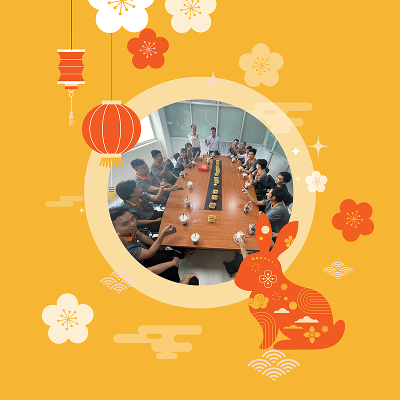 Bánh ngon, tình người ấm áp của công ty