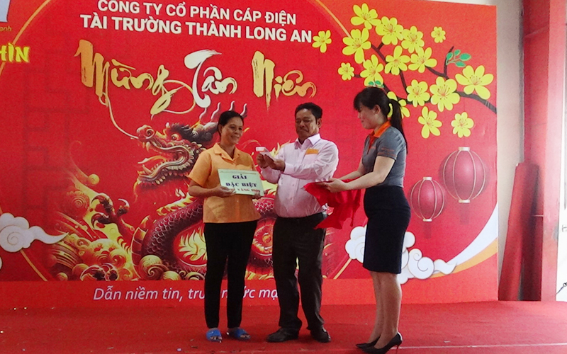 giải đặc biệt của trò chơi quay số may mắn