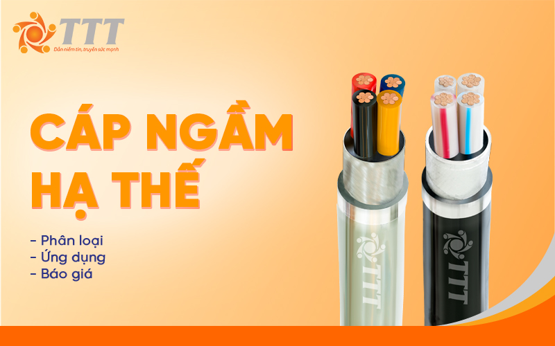 cấu tạo cáp ngầm hạ thế