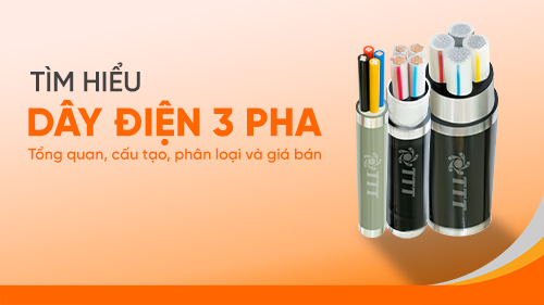 cáp điện 3 pha 4 lõi