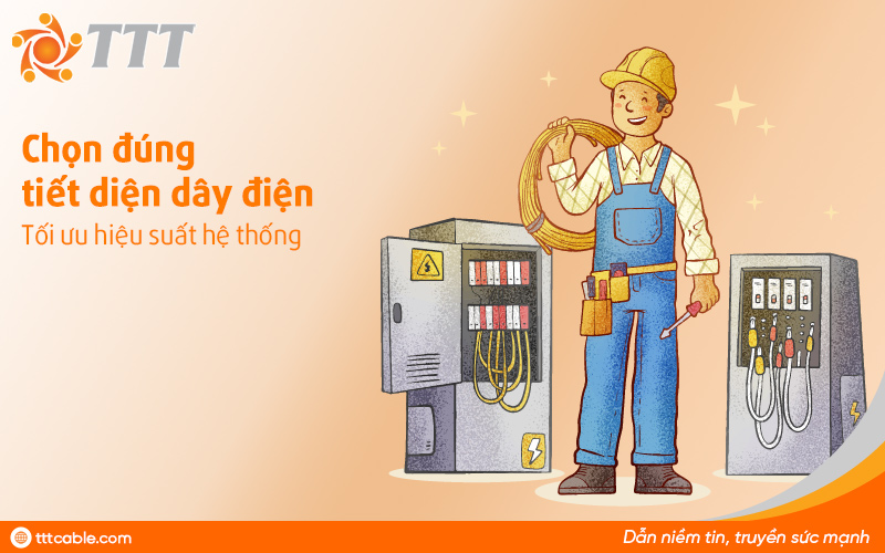 cách chọn dây điện 3 pha theo công suất