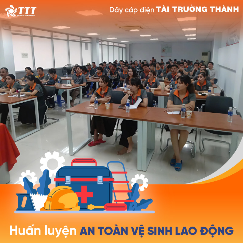 TTT Cable tổ chức Huấn luyện an toàn vệ sinh lao động 2026