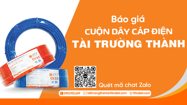 báo giá cuộn dây điện Tai Trường Thành