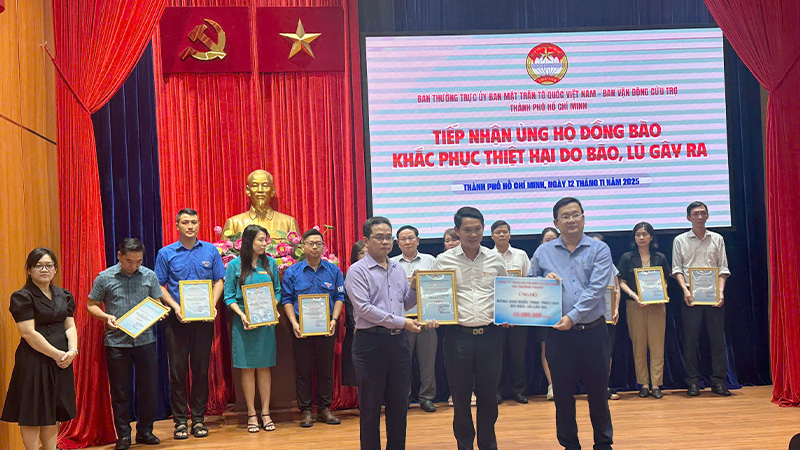 Dây cáp điện Tài Trường Thành ủng hộ vùng bão số 13 Kamaegi