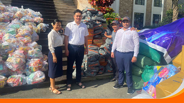 TTT Cable ủng hộ đồng miền Trung do mưa lũ