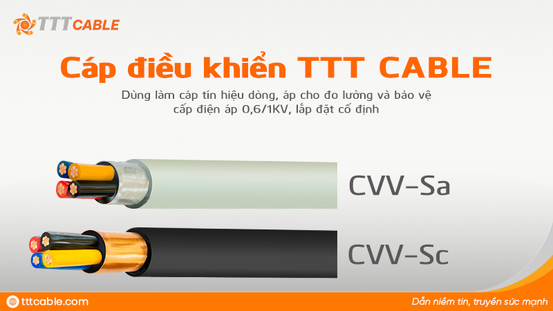 cáp điều khiển TTT Cable