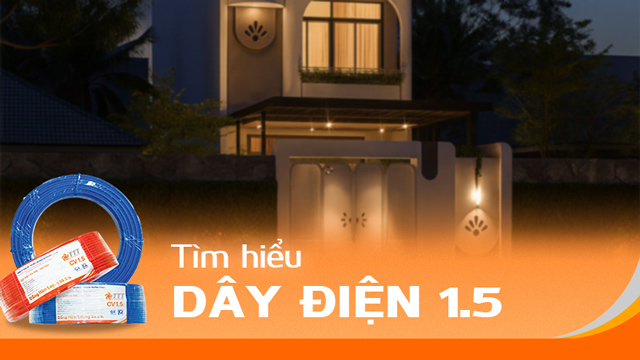 dây điện 1.5