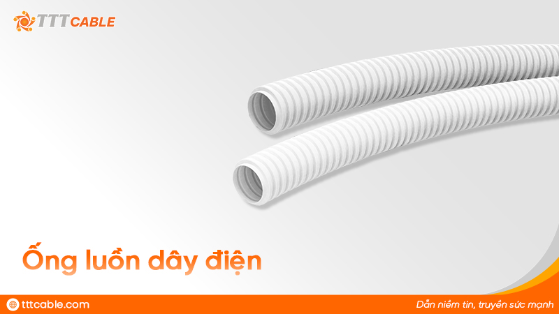 cách bảo vệ dây điện ngoài trời - ống luồn dây điện