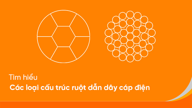 Tìm hiểu các loại cấu trúc ruột dẫn dây cáp điện