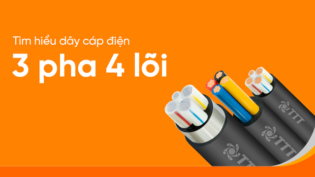 dây 3 pha 4 lõi